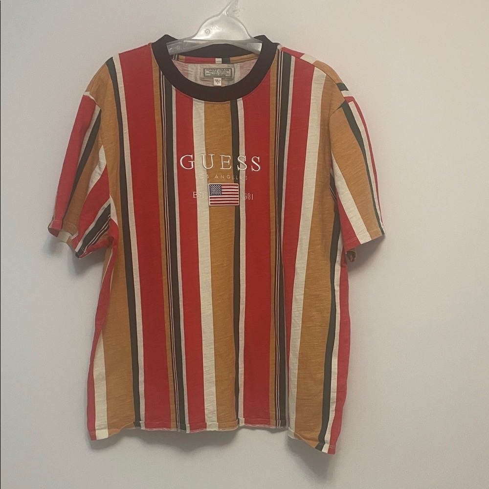 Guess Multicolor Striped Tee